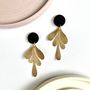 Jewelry - Brass and acetate earrings  - NAO JEWELS