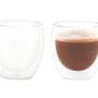 Kitchen utensils - Set of 2 double-walled glasses Ø9x9 cm / 250 ml MS20102 - ANDREA HOUSE