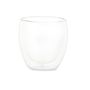 Kitchen utensils - Set of 2 double-walled glasses Ø9x9 cm / 250 ml MS20102 - ANDREA HOUSE