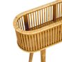 Flower pots - AX71040 Bamboo and Rattan Planter 68x22x59.5 cm  - ANDREA HOUSE