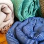 Other smart objects - BLANKET WITH FRINGES - PETIT ALO