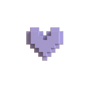Decorative objects - Lilac Heart - LOVEBOX