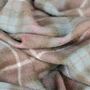 Throw blankets - Lambswool Blanket in Fraser Hunting Weathered Tartan - THE TARTAN BLANKET CO.