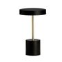 Desk lamps - LAMP IN OLIVE BLACK METAL 18X18X30 CM IL71050 - ANDREA HOUSE