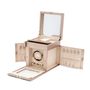 Caskets and boxes - Palermo Watch Winder With Jewellery Storage - WOLF