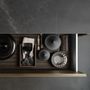 Kitchens furniture - SieMatic SLX worktop in graphite oak - SIEMATIC FRANCE