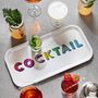 Trays - Gin & Tonic - Word collection - Trays - Coasters - JAMIDA OF SWEDEN
