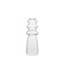 Vases - Mini clear glass flower vase Ø7x20.5 cm CR71101 - ANDREA HOUSE
