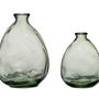 Vases - Organic green glass vase Ø15.5x20 cm CR71103 - ANDREA HOUSE