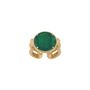 Jewelry - HÉRA green enamel ring - COLLECTION CONSTANCE