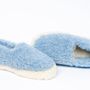 Shoes - Indoor woolen slippers - SHEEP BY THE SEA