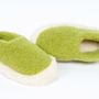 Shoes - Indoor woolen slippers - SHEEP BY THE SEA