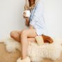 Shoes - Natural Sheepskin booties - SHEEP BY THE SEA