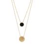 Jewelry - Black Enamel Hera Necklace - COLLECTION CONSTANCE