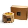 Decorative objects - PATIO UBUD | Large Wooden Candle with beeswax - WOOD MOOD