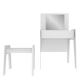 Children's bedrooms - Ternura Dressing Table with Mirror - MULTIMÓVEIS