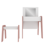 Children's bedrooms - Ternura Dressing Table with Mirror - MULTIMÓVEIS