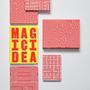 Papeterie bureau - Carnet Graphique  "MAGIC IDEA" - NUUNA