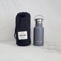 Children's mealtime - THERMOBOTTLE SMALL CHARCOAL - YUMMII YUMMII