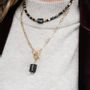 Jewelry - NILA TOURMALINE NECKLACE - AGNES PARIS JEWELRY DESIGNER