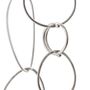 Jewelry - VERY THIN LARGE SILVER - LINA