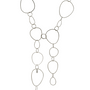 Jewelry - VERY THIN LARGE SILVER - LINA