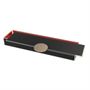 Caskets and boxes - Long Rectangle Bento Box, Black and Red - MYGLASSSTUDIO