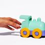Gifts - The small walking train made of recycled and logged plastic - LE JOUET SIMPLE.