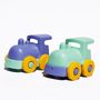 Gifts - The small walking train made of recycled and logged plastic - LE JOUET SIMPLE.