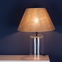 Desk lamps - JUTE Glass / made in EUROPE  - BRITOP LIGHTING POLAND - DO NOT USE