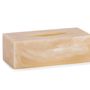 Installation accessories - Cloudy BA71059 Polyresin and Gold Tissue Box 24.5x13x8 cm - ANDREA HOUSE