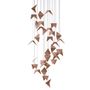 Hanging lights - PORTAL chandelier black&rust LGH0831 - GIE EL