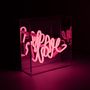 Objets de décoration - Mini boîte acrylique lumière néon « Love » - LOCOMOCEAN