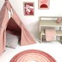 Contemporary carpets - Rainbow Rug Rusty Pink - MAISON DEUX