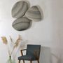 Decorative objects - Handmade Wool Felt Wall Pebbles - GHISLAINE GARCIN MAILLE&FEUTRE