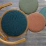 Fabric cushions - Solstice 4 mat/cushion - LAURE KASIERS