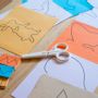 Gifts - eguchitoys_Sewing Kit & Cutting busy box - FRESH TAIWAN