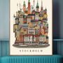 Cadeaux - Affiche de Stockholm - MARTIN SCHWARTZ