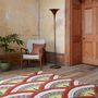 Contemporary carpets - Oh So Sisco Burnt Orange, Luxurious Hand Tufted Rug - OBEETEE