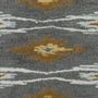 Objets design - Tapis luxueux touffeté à la main Iris Ikat Grey. - OBEETEE