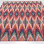 Contemporary carpets - Iris Ikat Pink, Luxurious Hand Tufted Rug - OBEETEE