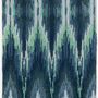 Contemporary carpets - Iris Ikat Blue, Luxurious Hand Tufted Rug - OBEETEE