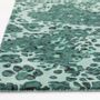 Contemporary carpets - Leopard Love Green, Luxurious Hand Tufted Rug - OBEETEE