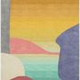 Contemporary carpets - Sunrise Haze, Luxurious Hand Tufted Rug - OBEETEE