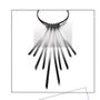 Jewelry - INFINITE LINE collection, "feather" necklaces - ALEX+SVET
