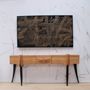 Console table - Console Cabinet “Black Bottom” - THIERRY LAUDREN