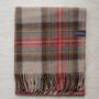 Throw blankets - Recycled Wool Blanket in Stewart Dress Antique Tartan - THE TARTAN BLANKET CO.