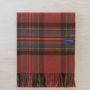 Throw blankets - Lambswool Blanket in Royal Stewart Antique Tartan - THE TARTAN BLANKET CO.