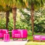 Lawn armchairs - YOMI| Design armchair - Pink - MOJOW