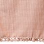Scarves - Nysa Pink Stole - AADYAM HANDWOVEN